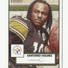 Santonio Holmes 2006 Topps Heritage Rookie Card #326 Pittsburgh Steelers/New York Jets Santonio Holmes 2006 Topps Heritage Rookie Card #326 Pittsburgh Steelers/New York Jets