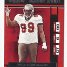 Warren Sapp 2001 Playoff Contenders Single Card #93 Tampa Bay Buccaneers/Oakland Raiders