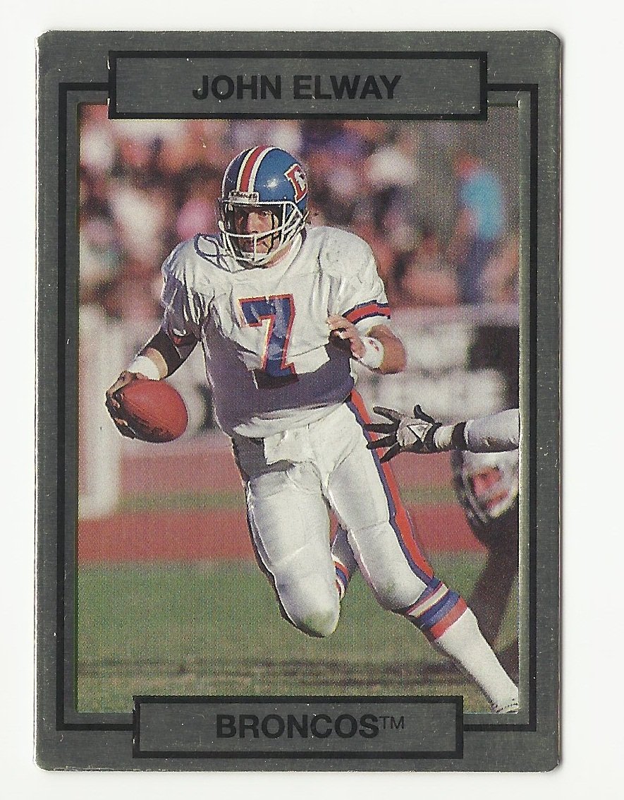John Elway 1990 Action Packed Single Card 63 Denver Broncos