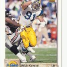 Kevin Greene 1992 Upper Deck Single Card #153 St. Louis Rams Kevin Greene 1992 Upper Deck Single Card #153 St. Louis Rams