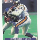 Joey Browner 1991 Pro Set Single Card #568 Minnesota Vikings Joey Browner 1991 Pro Set Single Card #568 Minnesota Vikings