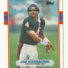 Jim Harbaugh 1989 Topps Traded Rookie Card #91T Chicago Bears