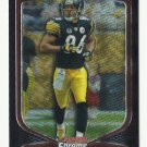 Hines Ward 2009 Bowman Chrome Refractor #94 (195/250) Pittsburgh Steelers Hines Ward 2009 Bowman Chrome Refractor #94 (195/250) Pittsburgh Steelers