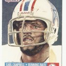 Earl Campbell 1991 Pro Set Single Card #27 Houston Oilers/Tennessee Titans Earl Campbell 1991 Pro Set Single Card #27 Houston Oilers/Tennessee Titans