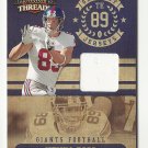 Kevin Boss 2010 Panini Threads Patch Card #14 (250/299) New York Giants/Oakland Raiders