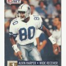 Alvin Harper 1991 Pro Set Rookie Card #741 Dallas Cowboys