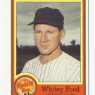 Whitey Ford 1987 Topps Nestle Modern Era Card #21 New York Yankees Whitey Ford 1987 Topps Nestle Modern Era Card #21 New York Yankees