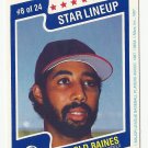 Harold Baines 1987 M&Ms Star Lineup Card #8 Chicago White Sox