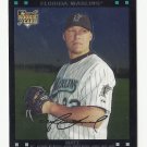 Matt Lindstrom 2007 Topps Chrome Rookie Card #314 Miami Marlins/Baltimore Orioles