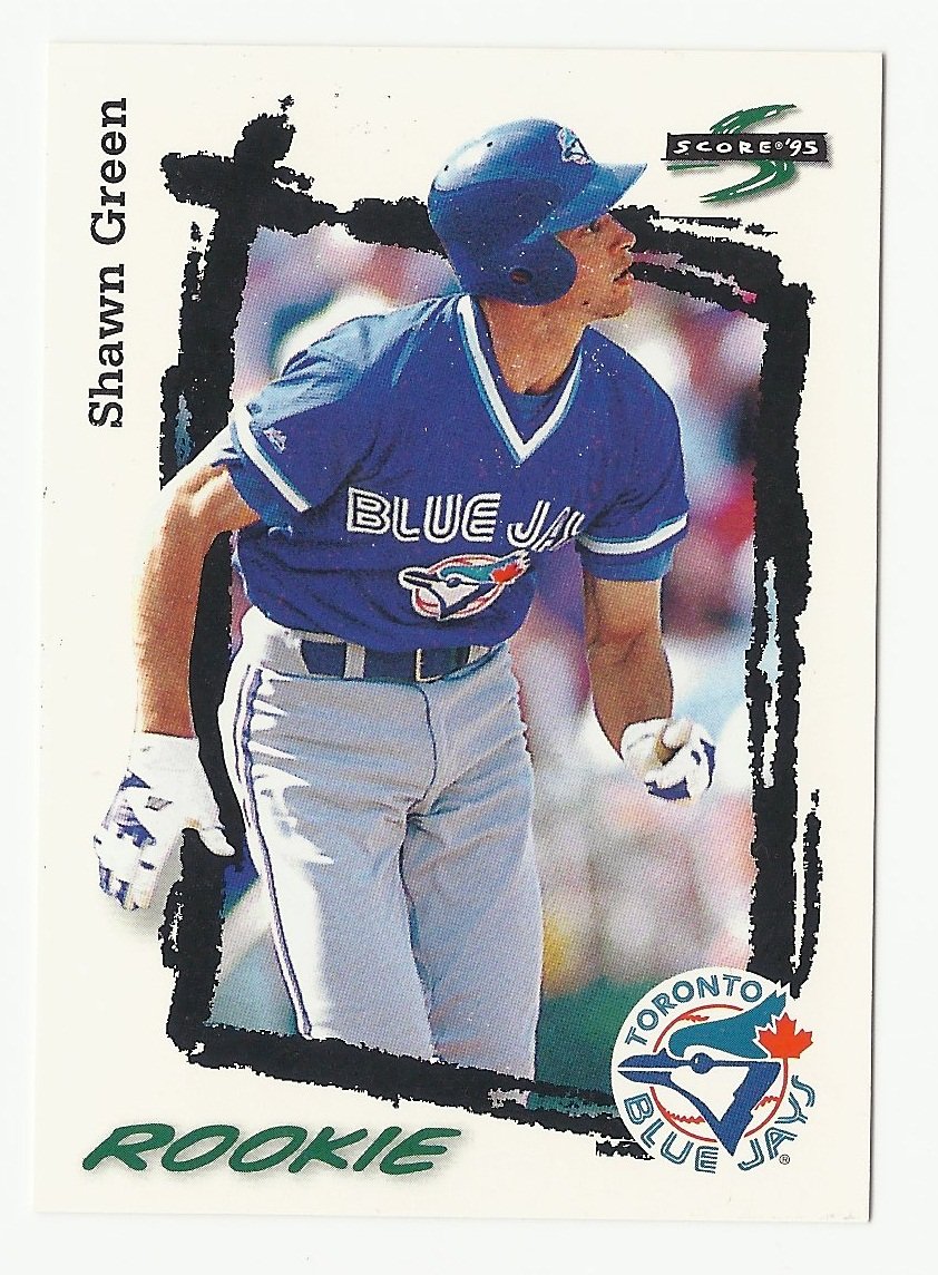 Shawn Green 1995 Score Rookie Card 304 Toronto Blue Jays