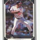 Albert Belle 1991 Leaf Single Card #239 Cleveland Indians Albert Belle 1991 Leaf Single Card #239 Cleveland Indians