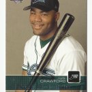 Carl Crawford 2002 Upper Deck Star Rookie Card #30 Tampa Bay Rays/Boston Red Sox Carl Crawford 2002 Upper Deck Star Rookie Card #30 Tampa Bay Rays/Boston Red Sox