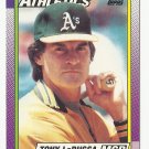 Tony LaRussa 1990 Topps Card #639 Oakland Athletics/St. Louis Cardinals Tony LaRussa 1990 Topps Card #639 Oakland Athletics/St. Louis Cardinals
