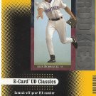 Alex Rodriguez 2001 Upper Deck Evolution E-Card #EC11 Seattle Mariners/New York Yankees