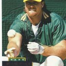 Mark McGwire 1994 Pinnacle Card #300 Oakland Athletics/St. Louis Cardinals Mark McGwire 1994 Pinnacle Card #300 Oakland Athletics/St. Louis Cardinals