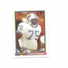 Lomas Brown 1991 Bowman Card #155 Detroit Lions Lomas Brown 1991 Bowman Card #155 Detroit Lions