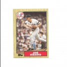 Joe Niekro 1987 Topps Card #344 New York Yankees/Houston Astros Joe Niekro 1987 Topps Card #344 New York Yankees/Houston Astros