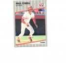 Paul O'Neill 1989 Fleer Card #166 Cincinnati Reds/New York Yankees