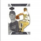Matt Cain 2007 Topps Co-Signers Card #14 San Francisco Giants Matt Cain 2007 Topps Co-Signers Card #14 San Francisco Giants