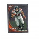 Tony Gonzalez 2010 Topps Chrome Card #C24 Atlanta Falcons/Kansas City Chiefs