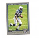 Reggie Wayne 2001 Topps Rookie Card #344 Indianapolis Colts Reggie Wayne 2001 Topps Rookie Card #344 Indianapolis Colts