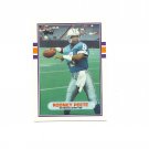 Rodney Peete 1989 Topps Traded Rookie Card #9T Detroit Lions