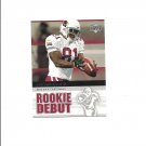 Anquan Boldin 2005 Upper Deck Rookie Debut Rookie Card #3 Arizona Cardinals/San Francisco 49ers Anquan Boldin 2005 Upper Deck Rookie Debut Rookie Card #3 Arizona Cardinals/San Francisco 49ers