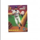 Alex Rodriguez 1995 Pinnacle Sportflix Rookie Card #115 Seattle Mariners/New York Yankees