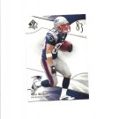Wes Welker 2009 SP Authentic Card #23 New England Patriots