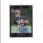 Leon Hall 2007 Topps Chrome Certified Autograph Rookie Card #TC248 Cincinnati Bengals