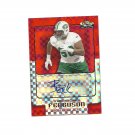 D'Brickashaw Ferguson 2006 Topps Finest XFractor Certified Auto Rookie #165 (115/250) New York Jets D'Brickashaw Ferguson 2006 Topps Finest XFractor Certified Auto Rookie #165 (115/250) New York Jets