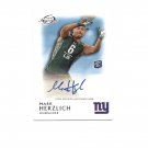 Mark Herzlich 2011 Topps Legends Rookie Autographs #RAMH New York Giants Mark Herzlich 2011 Topps Legends Rookie Autographs #RAMH New York Giants