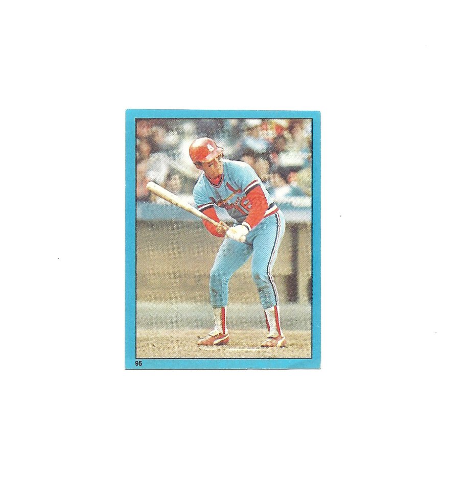 Sixto Lezcano 1982 Topps Stickers #95 St. Louis Cardinals