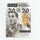 Jordan Clarkson 2015-16 Panini Excalibur Team 20/20 Silver Insert #17 (05/70) Los Angeles Lakers
