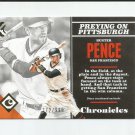 Hunter Pence 2017 Panini Chronicles Gold #12 (372/999) San Francisco Giants Hunter Pence 2017 Panini Chronicles Gold #12 (372/999) San Francisco Giants