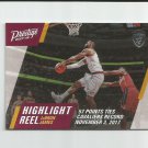 LeBron James 2017-18 Prestige Highlight Reel #4 Cleveland Cavaliers LeBron James 2017-18 Prestige Highlight Reel #4 Cleveland Cavaliers