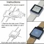 imStans watch band for iPod Nano 6 -white leather strap