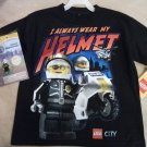 Lego City Boys T-Shirt Size 6/7 with Bonus