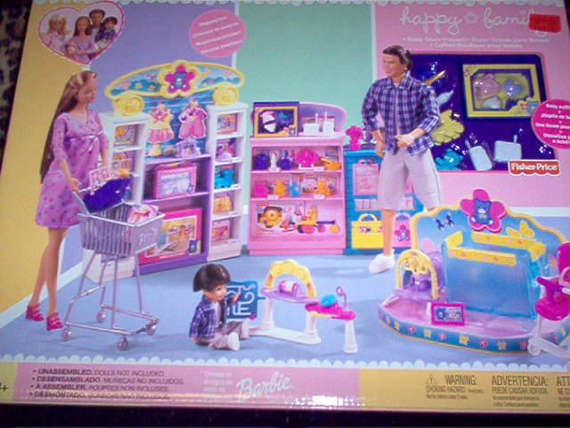 barbie store playset