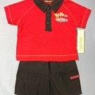 Cherokee Baby California Cruisin' Top & Short Set - size 9m