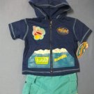 Rubbadubbers Swim Jacket & Short Set - size 18m
