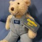 OshKosh B'gosh Coverall Bear - Blue Boy 10" Eden Toys