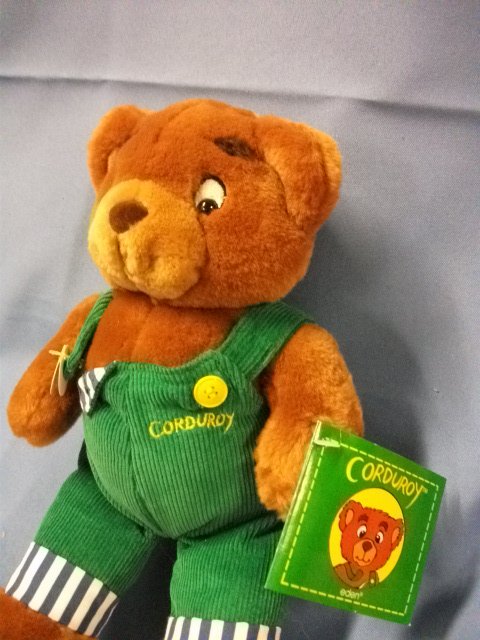 corduroy plush bear