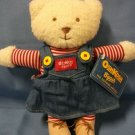 Eden Toys OshKosh B'gosh White Bear 9"