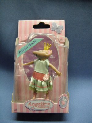 Angelina Ballerina 3" Posable Princess Phoebe