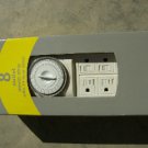 8 Outlet Power Strip with 24 hour Timer 2.5 Feet White