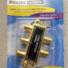 PHilips Magnavox Four Way Video Splitter