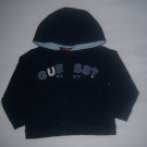GUESS INFANT BABY BOYS NAVY HOODIE 24 M EUC