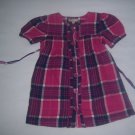 SWEET IVY INFANT BABY GIRLS PINK PLAID DRESS 24 M