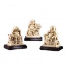Blameless Buddha trio